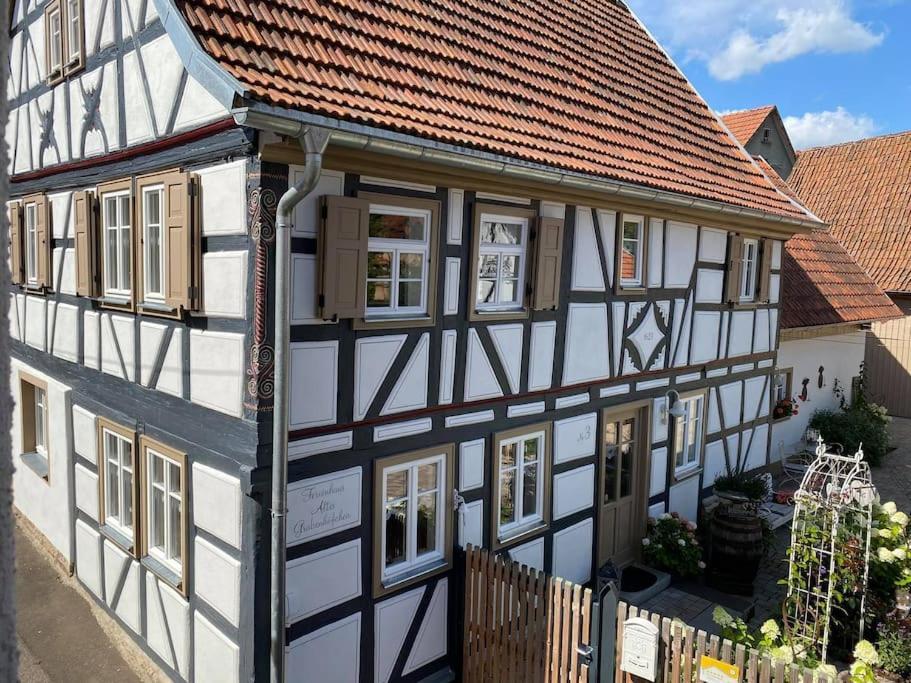 Altes Grabenhoefchen - 5 Sterne Ferienhaus Sondheim ภายนอก รูปภาพ