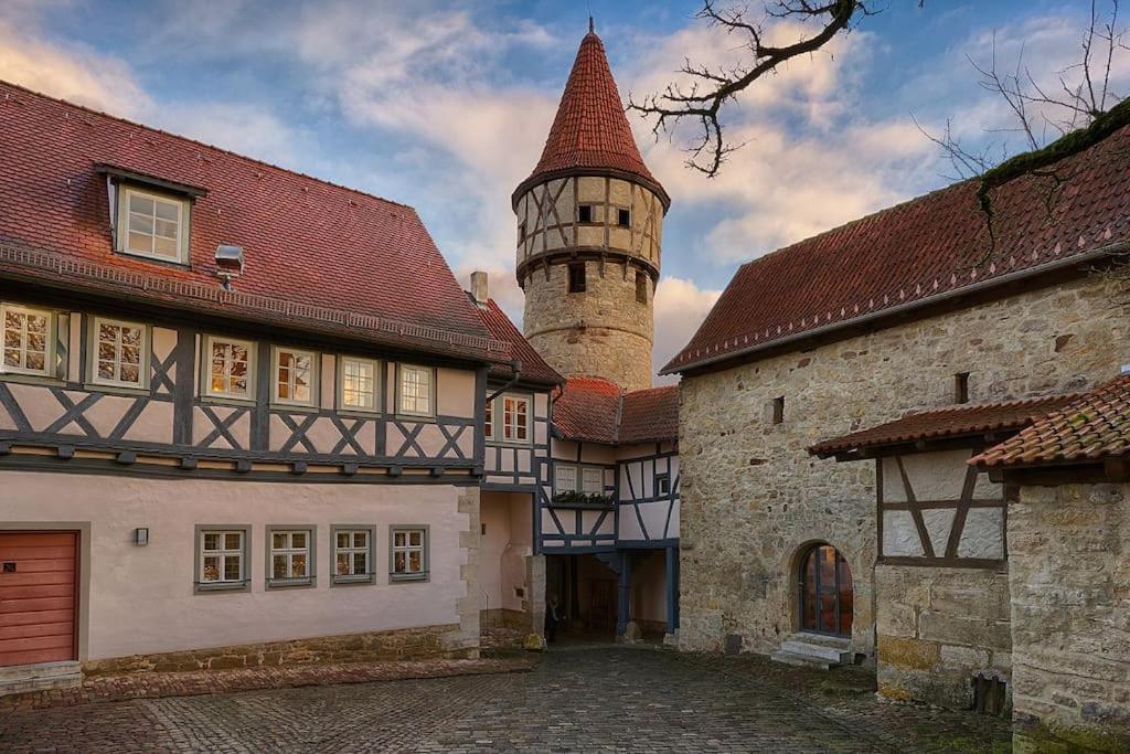 Altes Grabenhoefchen - 5 Sterne Ferienhaus Sondheim ภายนอก รูปภาพ