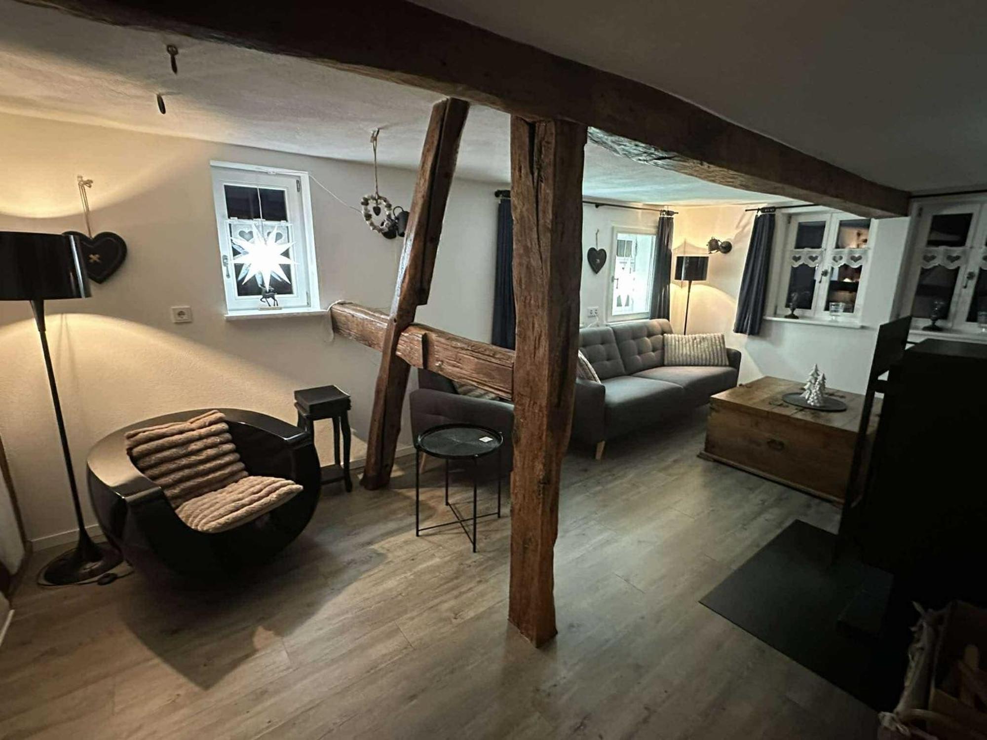Altes Grabenhoefchen - 5 Sterne Ferienhaus Sondheim ภายนอก รูปภาพ